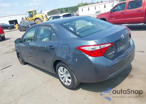 2016 Toyota Corolla Le from USA, damaged, VIN 2T1BURHE5GC482739